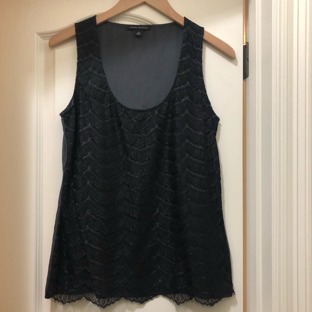 Black Lace Shell
